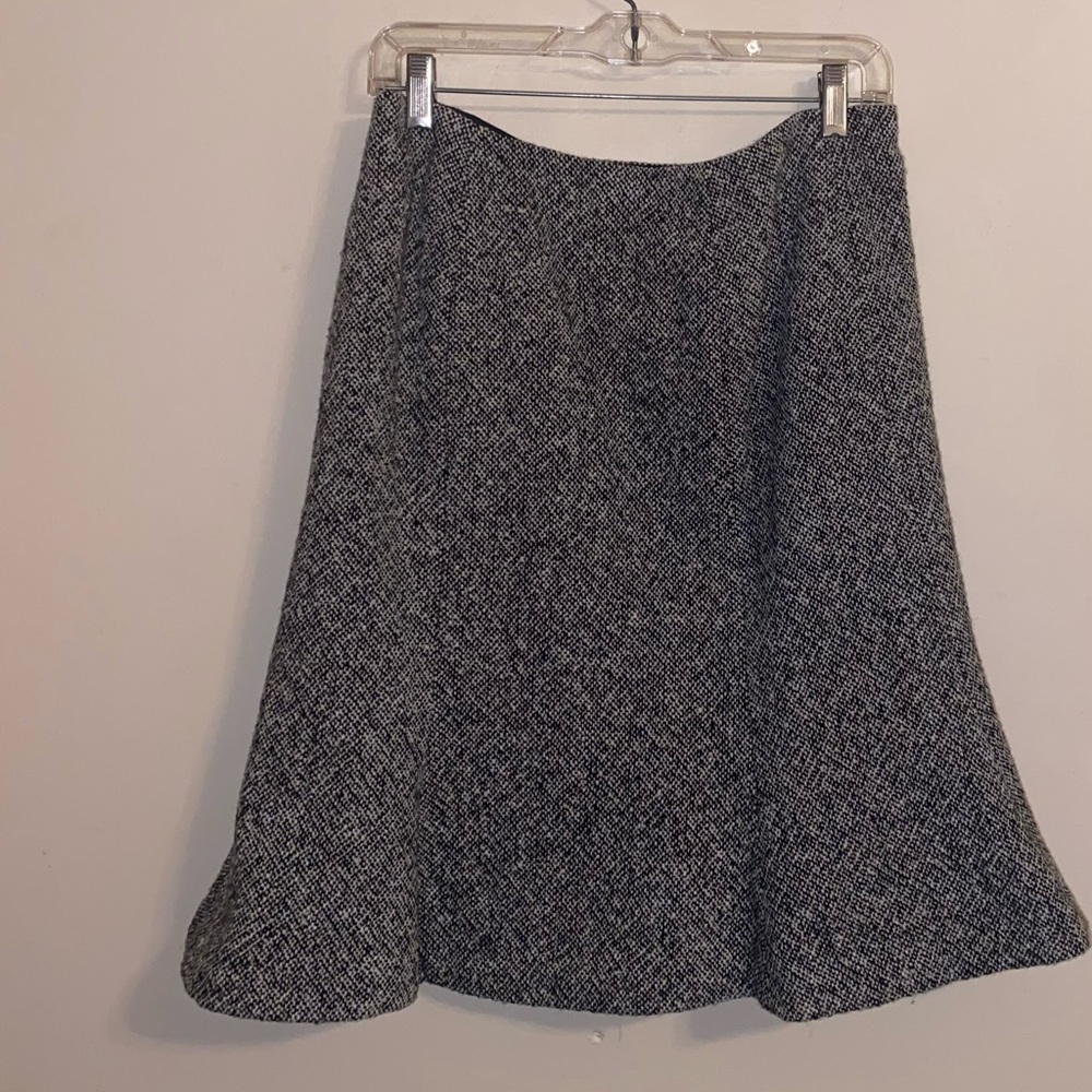 Gap Wool Skirt Women's 6 Gray  Length 22.